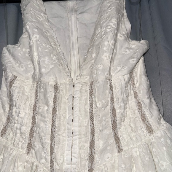 House of CB Ivory Textured Dress - Picture 3 of 6